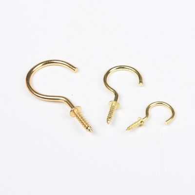 Acero inoxidable de gancho redondo Decorativo de los pernos de los ojos M2.5 tornillos de auto-toque para el sistema de medición INCH