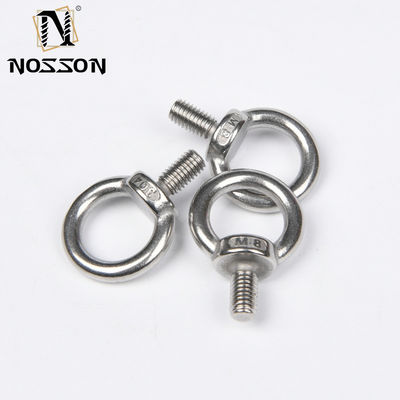 GB estándar de grado marino galvanizado de acero inoxidable anillo de elevación roscado eyebolt 1/4&quot; 20 x 1&quot;&quot; ISO estilo de cabeza redonda
