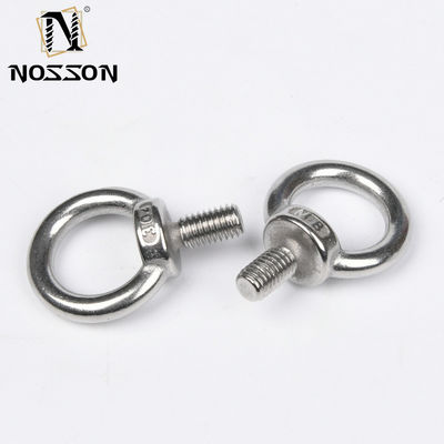 Acero inoxidable DIN580 M3 M4 M5 M8 M10 M12 C15 A2 Maquinaria métrica Anillo giratorio de elevación Cerrojo con acabado cromado