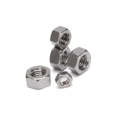Fabricación experimentada de elementos de fijación en la industria general ANSI/ASME Nuts hexagonales de acero inoxidable estándar M2-M24 con acabado liso