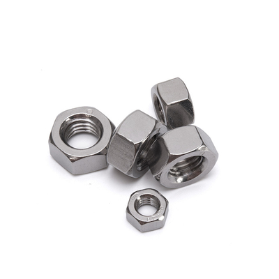 Fabricación experimentada de elementos de fijación en la industria general ANSI/ASME Nuts hexagonales de acero inoxidable estándar M2-M24 con acabado liso