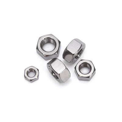 Fabricación experimentada de elementos de fijación en la industria general ANSI/ASME Nuts hexagonales de acero inoxidable estándar M2-M24 con acabado liso