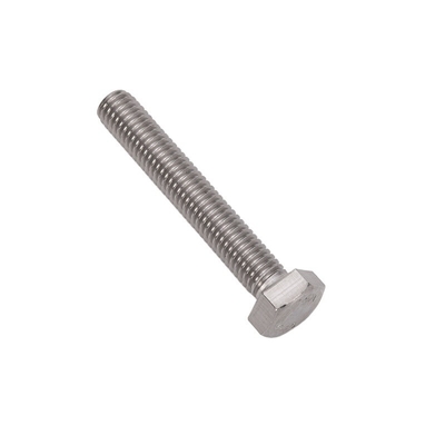 Cerrojos y tuercas hexagonales de acero inoxidable revestidos con zinc DIN933 para aplicaciones mecánicas m3 m4 m5 m6 m8 m10 m12 m14 m16 m20