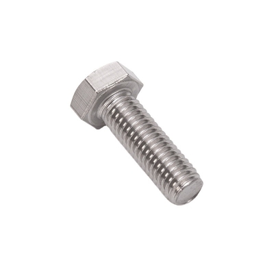 Fabricación Distribución Estándar ANSI acabado plano 304 316 Hex Cerrojo de acero inoxidable y lavadora de tuercas DIN931 DIN933