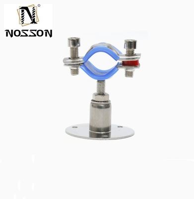 16-300mm de tuberías de acero inoxidable estándar de la tubería colgantes con 2 tornillos anillo y caucho