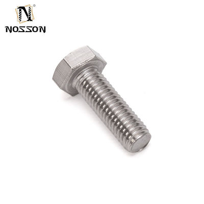 Sistema de medición INCH DIN933 Tornos de cabeza hexagonal de latón M6 M8 M10 M12 M16 tornillos de acero inoxidable