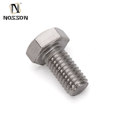 Sistema de medición INCH DIN933 Tornos de cabeza hexagonal de latón M6 M8 M10 M12 M16 tornillos de acero inoxidable