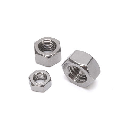 M32 y M50 Nueces hexadecimales SS recubridas de zinc para soluciones de fijación de automóviles pesados en la norma GB