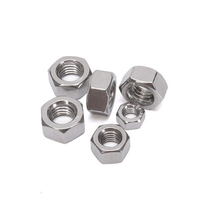 M32 y M50 Nueces hexadecimales SS recubridas de zinc para soluciones de fijación de automóviles pesados en la norma GB