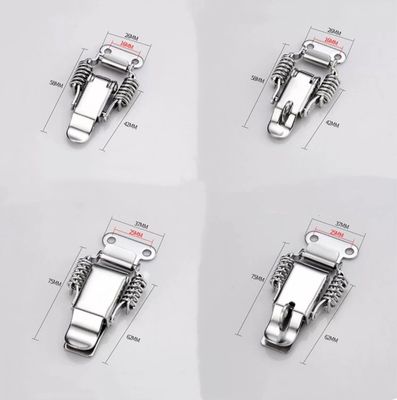 Cerradura estándar para el sistema de medición métrica caja de herramientas de acero inoxidable caja de sujeción en aplicaciones de alimentos y bebidas