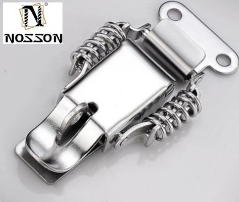 Medición métrica ajustable Aplicación de palanca de resorte de acero inoxidable tensión abrazadera abrazadera para caja de herramientas mecanismo de bloqueo de abrazadera