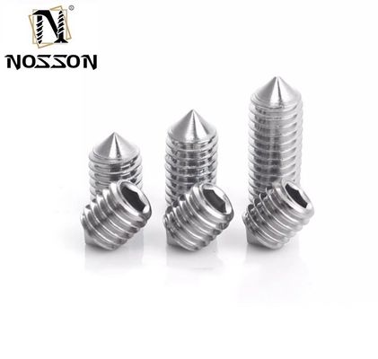 Círculo hexagonal sin cabeza de acero inoxidable 304 pulido DIN916 con DIN estándar y pulido M1-M12