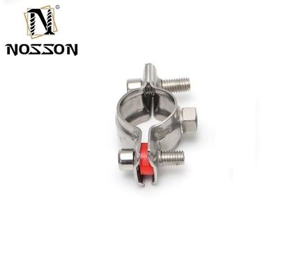 Clampada de manguera de bucle de soporte para soporte de nuez de acero inoxidable estándar para medición métrica personalizada ODM y soporte de trabajo pesado