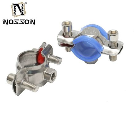 Clampada de manguera de bucle de soporte para soporte de nuez de acero inoxidable estándar para medición métrica personalizada ODM y soporte de trabajo pesado