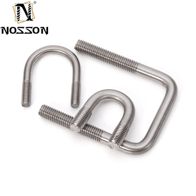 Acero inoxidable 316 tornillos U de flexión redonda plana DIN1142 Especial para M3 M4 M5 M6 M8 M10 M12 M16 M20 ANSI/ASME