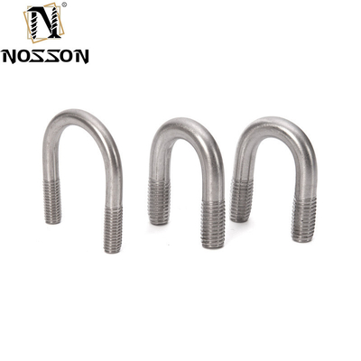 Acero inoxidable 316 tornillos U de flexión redonda plana DIN1142 Especial para M3 M4 M5 M6 M8 M10 M12 M16 M20 ANSI/ASME