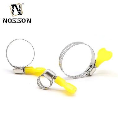 Alemania Tipo de acero inoxidable de liberación rápida tubo telescópico tipo C de tubos de tubería pinzas de manguera abrazaderas con tornillo / manija de pulgar