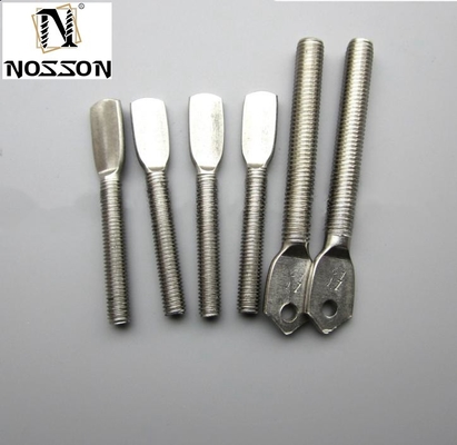 HEX estilo de cabeza de acero inoxidable 304A 2 316 A4 tornillo de cabeza plana para medición métrica en aplicaciones industriales