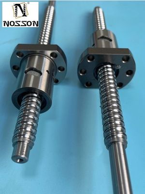Flanged Single Ball Nut Ball Screw SFU 2005 2505 para el sistema de medición métrica Precisión C3 C5 C7 hilo de mano izquierda HIWIN