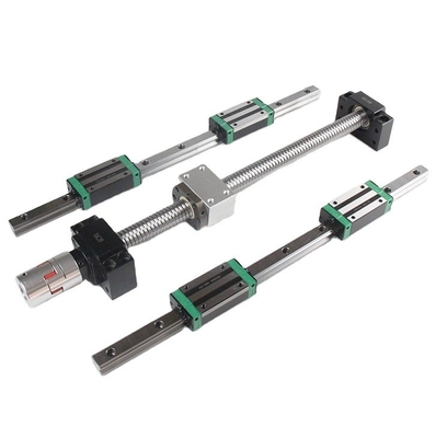 Cerrojo de precisión CNC de acero inoxidable de pulido ISO9001 2008 Certificado 3000mm SFU1204 Cerrojo de bola con motor paso a paso y plomo largo
