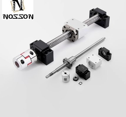Cerrojo de precisión CNC de acero inoxidable de pulido ISO9001 2008 Certificado 3000mm SFU1204 Cerrojo de bola con motor paso a paso y plomo largo