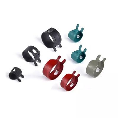 Acero inoxidable abrazadera de trabajo pesado Acción de metal Fue abrazadera de manguera de tipo de resorte con acabado de zinc y soporte OEM personalizado