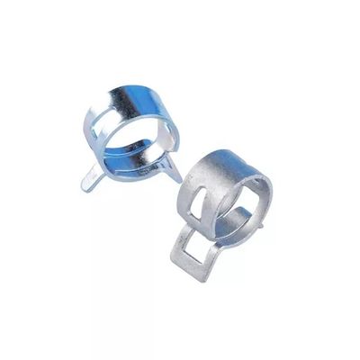 Acero inoxidable abrazadera de trabajo pesado Acción de metal Fue abrazadera de manguera de tipo de resorte con acabado de zinc y soporte OEM personalizado
