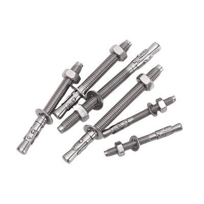Cerrojo de anclaje de cuña M8 M10 M12 M36 estándar DIN 529 acero inoxidable Boulon cerro de anclaje de hormigón Caída en el anclaje de expansión