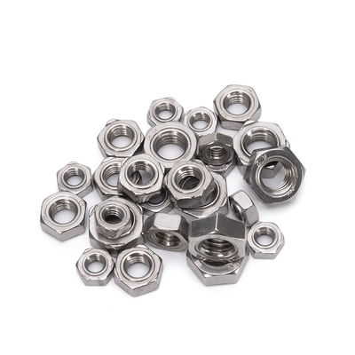 DIN929 Acero inoxidable 304 316 A2 A4 de hilo Hexagon Nuts de soldadura para la industria general estándar DIN Grado 4 5 6 por DIN929