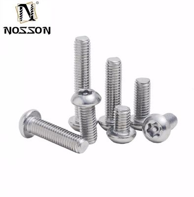 JIS estándar a prueba de alteraciones perno de seguridad de cabeza plana Torx pin máquina de tornillo anti robo M3 M4 M5 M6 estándar métrico
