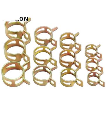 Conexión de tuberías de superficie plana métrica para sistemas de ventilación de automóviles abrazaderas de tuberías abrazaderas de primavera abrazaderas de abrazaderas a un precio asequible