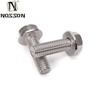 A2-70/A4-80/304/316 Grado de cerrojo de brida negro de todos los tamaños con acero inoxidable estándar DIN