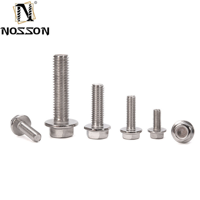 M6 M8 M10 3/8&quot; 1/4 20 Grado 12.9 8.8 Zinc de acero inoxidable 310S tornillo de titanio con cerrojo de brida de la cabeza