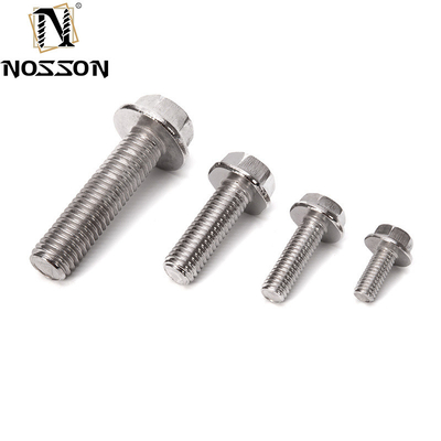 M6 M8 M10 3/8&quot; 1/4 20 Grado 12.9 8.8 Zinc de acero inoxidable 310S tornillo de titanio con cerrojo de brida de la cabeza