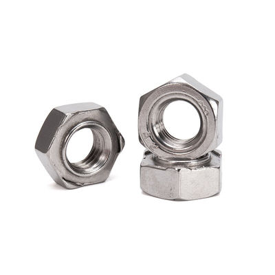 Fabricación de productos alimenticios y bebidas M6-1.0 M8 Nueces de soldadura hexadecimal con sistema de medición imperial y norma ISO