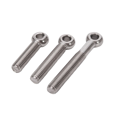 JIS estándar de acero inoxidable DIN 444 Cerrojo de ojo en acabado de zinc y acabado plano para M5 M6 M8 M10 M12 M14 M16 M20