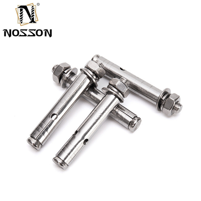 Acero inoxidable métrico Hex Nut Sleeve Agujero redondo Cuerpo Lavadora plana y lavadora de resorte Anclado de perno Finish Vida más larga TiCN Capacidad 700
