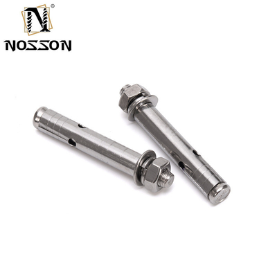 Acero inoxidable métrico Hex Nut Sleeve Agujero redondo Cuerpo Lavadora plana y lavadora de resorte Anclado de perno Finish Vida más larga TiCN Capacidad 700