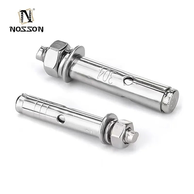 Acero inoxidable métrico Hex Nut Sleeve Agujero redondo Cuerpo Lavadora plana y lavadora de resorte Anclado de perno Finish Vida más larga TiCN Capacidad 700