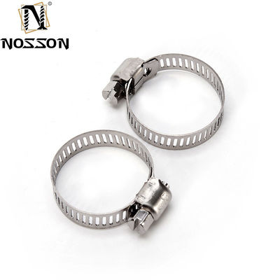 Clampada de tubería de tipo americano de gran peso con medición métrica y pinza de manguera de acero inoxidable resistente a la corrosión
