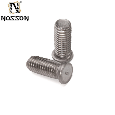 Bolsillo de soldadura con agujero ciego de acero inoxidable de plata de alto pulido SS304 forjado para aplicaciones industriales en la norma DIN