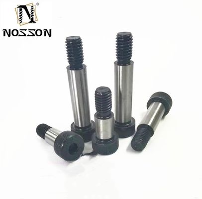 Tamaño personalizado Flat Head estilo tornillos de hombro SMSB6-15 con sistema de medición INCH de pulido y acero inoxidable