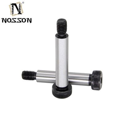 Tamaño personalizado Flat Head estilo tornillos de hombro SMSB6-15 con sistema de medición INCH de pulido y acero inoxidable