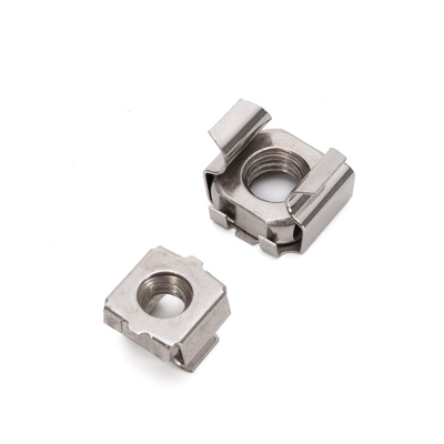 Sistema de medición métrico de acero inoxidable cuadrado M6 bolas de tuercas de jaula M10 M3 clip con DIN estándar y acabado de óxido negro