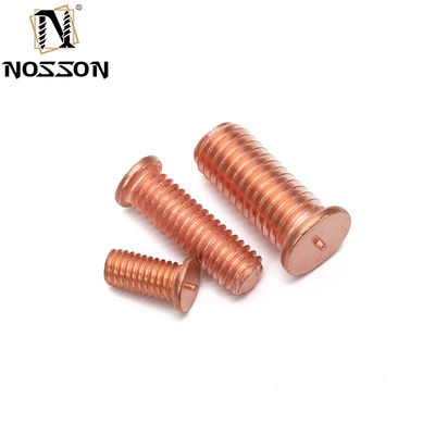 DIN estándar M3 M4 M5 M6 puntas de soldadura para la industria de pulido de los tornillos de soldadura de acero inoxidable