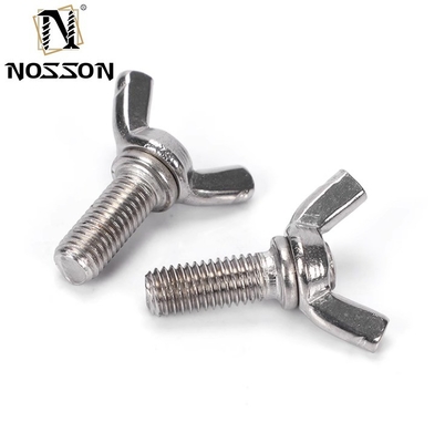 Azules de acero inoxidable para el tornillo de la máquina de fijación para el pulgar Tornos de mano en colores personalizados para los requisitos del cliente