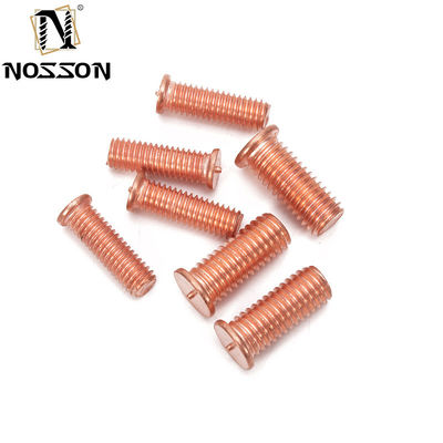 DIN estándar M3 M4 M5 M6 puntas de soldadura para la industria de pulido de los tornillos de soldadura de acero inoxidable