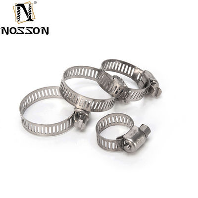 Aplicaciones de alimentos y bebidas de 16-300 mm Abrangador de manguera de radiador de tipo estadounidense ajustable con acero inoxidable de gran tamaño estándar GB