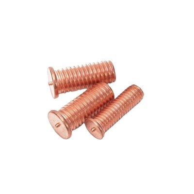 Precio asequible M4 M5 M6 M8 M10 tornillo de soldadura CD puntas de soldadura industria acabado de plata para todos los materiales hechos de acero inoxidable