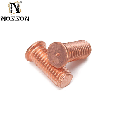 Precio asequible M4 M5 M6 M8 M10 tornillo de soldadura CD puntas de soldadura industria acabado de plata para todos los materiales hechos de acero inoxidable